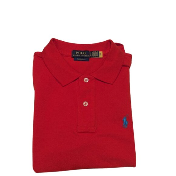 Polo Ralph Lauren Classic Mesh Polo Red S NWT - Picture 4 of 4